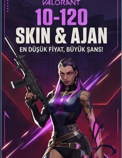 10-120 Skinli TR Valorant Hesap (Mail Değişen)